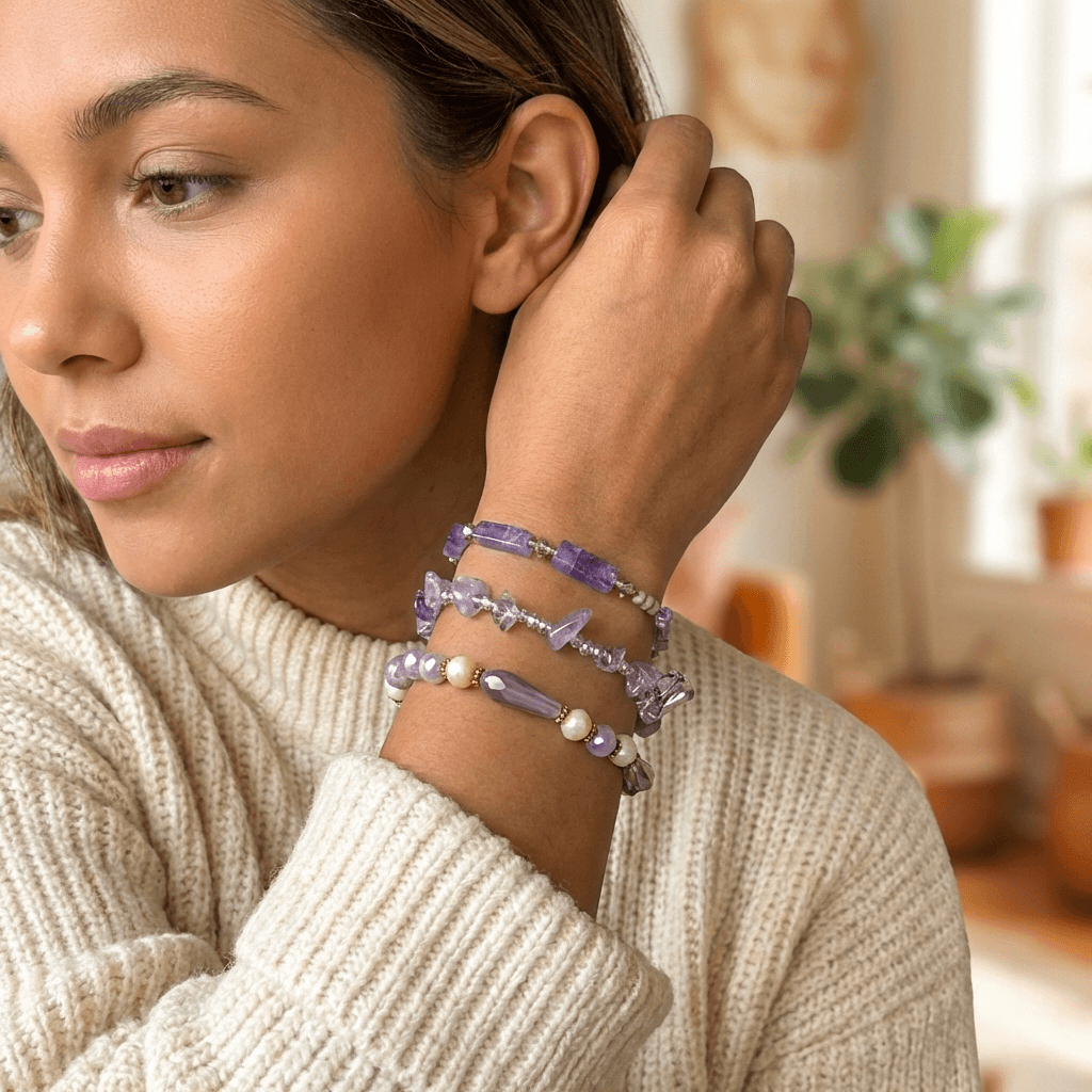 Jewelry Wholesale Lot of 90 Bracelets, Beaded, Crystals, Stones for Women and Girls.
